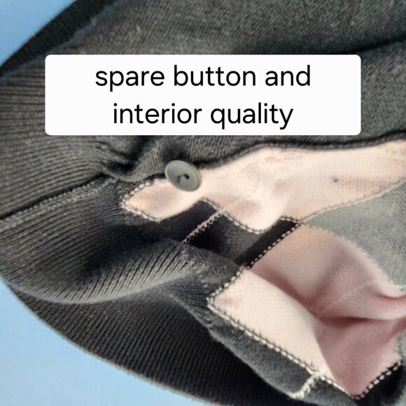 Ardi K Cardigan Sweater | Women’s Medium | Multicolor V-Neck | Designer Style - Picture 11 of 12